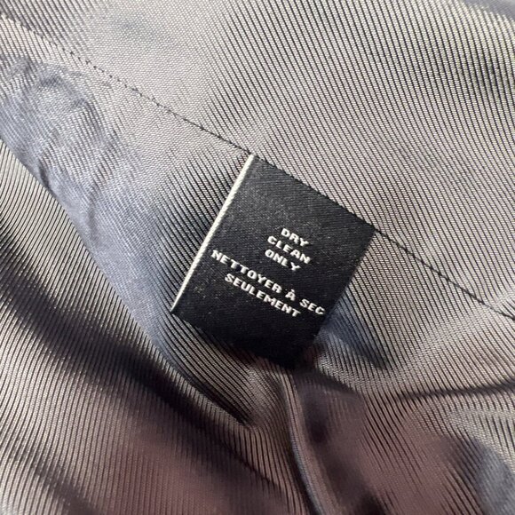 Marc by Marc Jacobs gray and blue striped mens 100% wool blazer size medium USA - Picture 5 of 16